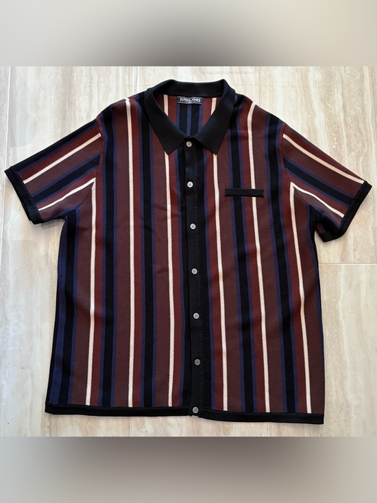 Paul Jones Other - PJ Paul Jones Retro Bowling Grandpa Style Short-Sleeve Button-Down Shirt 2XL
